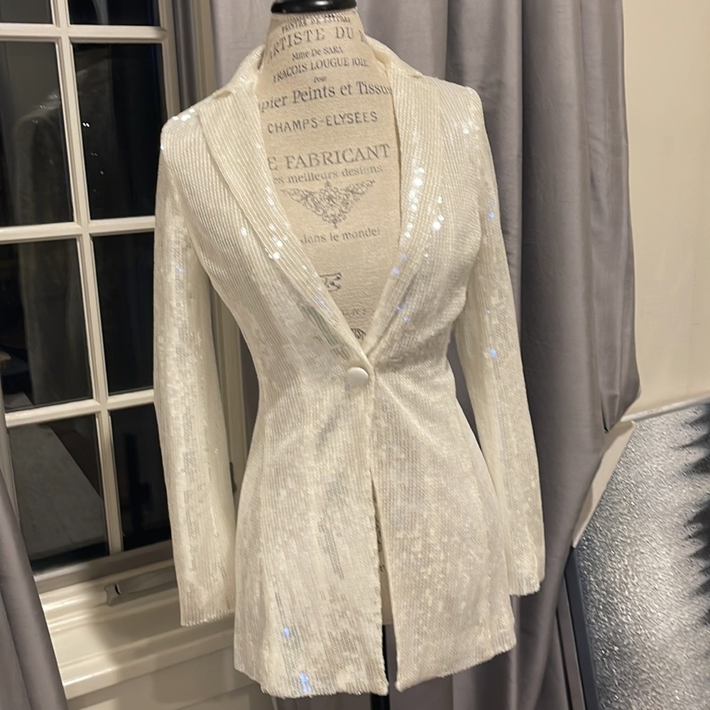 Asos Sequin Blazer